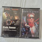 2 SOUNDTRACK CASSETTE TAPES TERMINATOR AND BLADE RUNNER