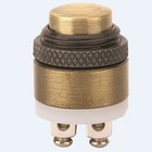 16mm Brass Doorbell Switch Waterproof with Silver Plated Contacts 36VDC