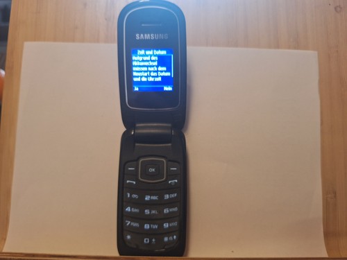 Handy Samsung GT E1150 grau (Ohne Simlock) Klapphandy