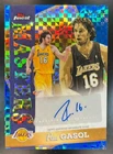 2025-26 Topps Finest Pau Gasol Masters Auto Blue XFractor /99 Los Angeles Lakers