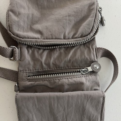 Minibolso Bandolera Kipling Eldorado Ligero Nylon Bolsa de Viaje Correa Ajustable - Imagen 8 de 14