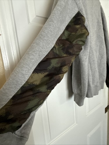Wu Tang Clan Brand Limited Sz. Large C.R.E.A.M Camo Crewneck Sweatshirt Wu Wear - Picture 10 of 12
