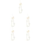 5szt Smycz telefoniczna Zdejmowany łańcuch telefoniczny Krótki telefon komórkowy Lina Wojna nadgarstka