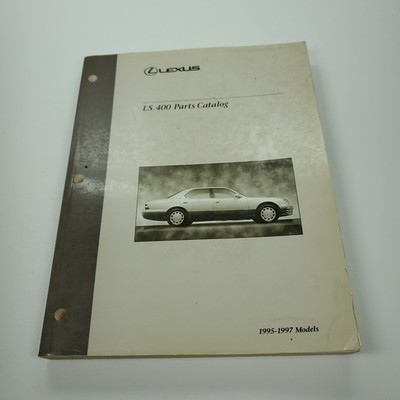 1995-1997 Models Lexus LS 400 Factory Original Parts Catalog Manual