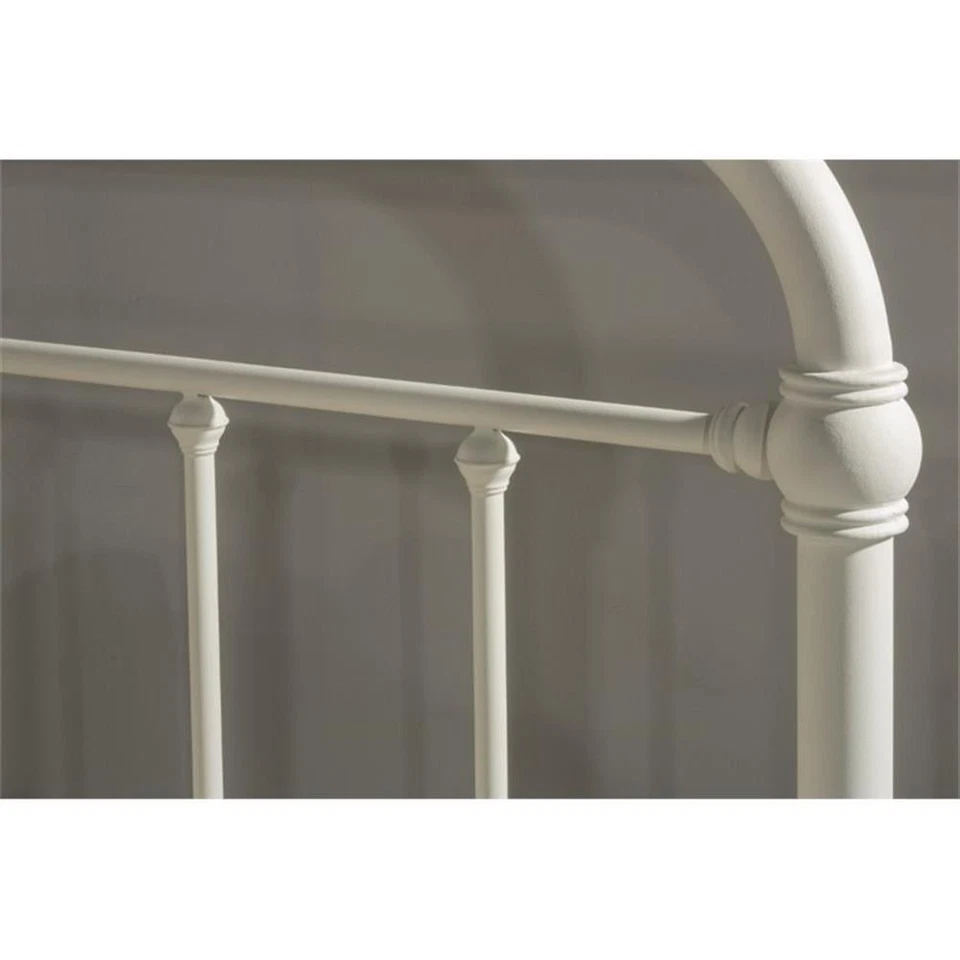 Hillsdale Kirkland Twin Metal Spindle Panel Headboard in White - Image 2 of 2