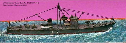 NUEVO Tamiya 1/700 WW2 US Navy GATO Sub, Sub Chaser No. 13, USAF B-24 LIBERATOR - Imagen 8 de 18