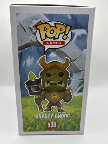 Funko Pop Gnasty Gnorc 530 Obra de Arte Personalizada Certificado de Autenticidad Protector Spyro Games - Imagen 4 de 9