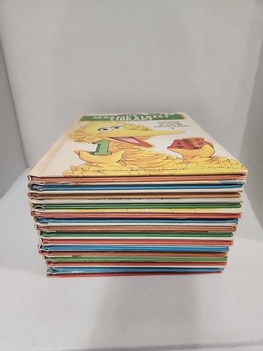 The Sesame Street Library 1 - 15 Complete Set Hardcover Children Books Vintage  - Picture 3 of 9