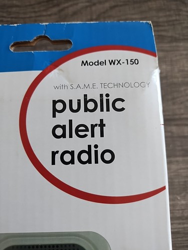 Open Box First Alert WX-150 Radio Receiver For Public Alert NOAA Radio - Picture 3 of 6