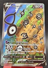 Unown V (Alternate Full Art) 177/195 Swsh12: Sword & Shield - Silver Tempest...