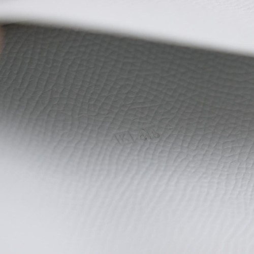 Funda para cuaderno HERMES Agenda Vision de cuero blanco - Imagen 12 de 16