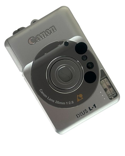 Canon IXUS L1 fotocamera compatta pellicola APS punta e scatta argento completamente testata - Foto 13 di 13