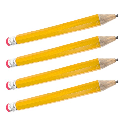 4 Pcs Big Pencils for Kids Drawing Supplies Parties Artist Funny Prop - Bild 7 von 12