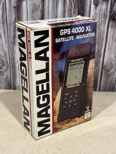 Magellan GPS 4000 XL Handheld Satellite Looks New W/Extras - Picture 9 of 9