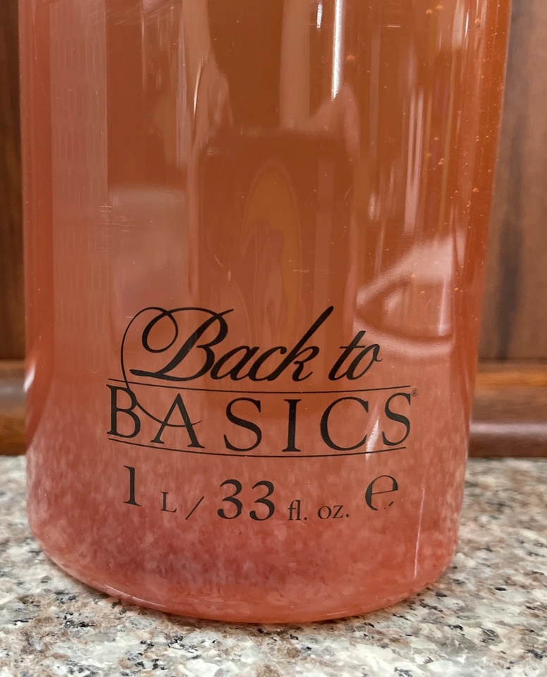 Back To Basics Raspberry Almond Shampoo 33oz Discontinued HTF - Image 3 of 4