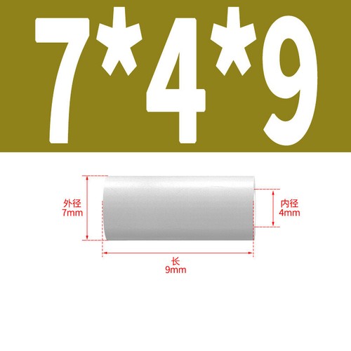 M5 M6 M7 M9 M11 M14 M16 M18 Nylon Plastic Spacers Standoff White Round Washers - Bild 79 von 235
