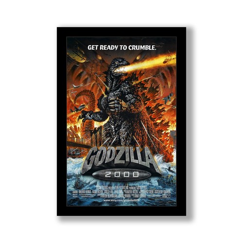 Póster de película enmarcado Godzilla 2000-11x17 de Wallspace - Imagen 1 de 6