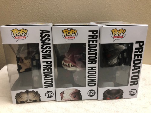 Funko Pop Filme The Predator ASSASSIN, PREDATOR, PREDATOR HOUND 3ERer Set NEU - Bild 3 von 9
