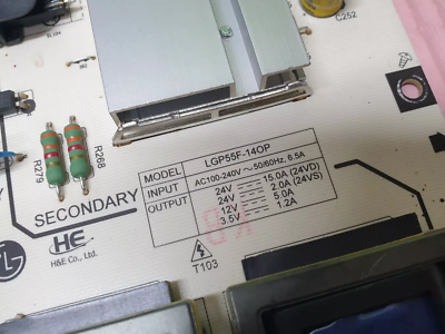 Fuente Poder Lg 55ec9300 // Eay63348801 | Meses sin interés