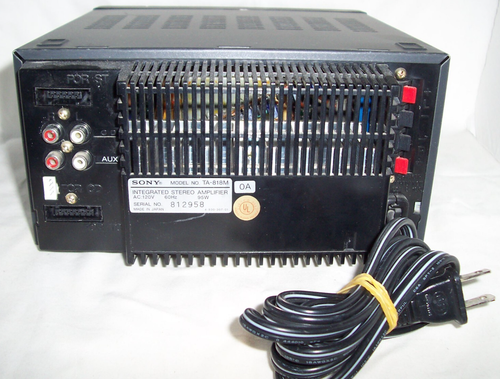Sony TA-818M In AMP MHC-3300 MINI HIFI KOMPONENTENSYSTEM EQ Japan FUNKTIONIERT *WIE BESEHEN* - Bild 3 von 3