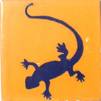 #C045) Mexican Tile sample 4x4 inch, we combine shipping GET  WHAT YOU NEED !!