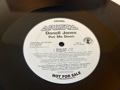 donell jones vinyl Put Me Down 12” Lp Promo | eBay