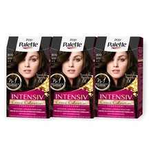 Schwarzkopf Poly Palette Haarfarbe 800 Dunkelbraun 3x115ml
