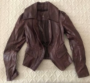 Large Size Medium Leather Jacket Fornarina xaqUAwpXn