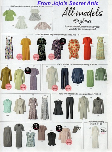 Burda Style Magazine Issue May 05/2023 NEW UNCUT 173 patterns new and uncut - Picture 2 of 12