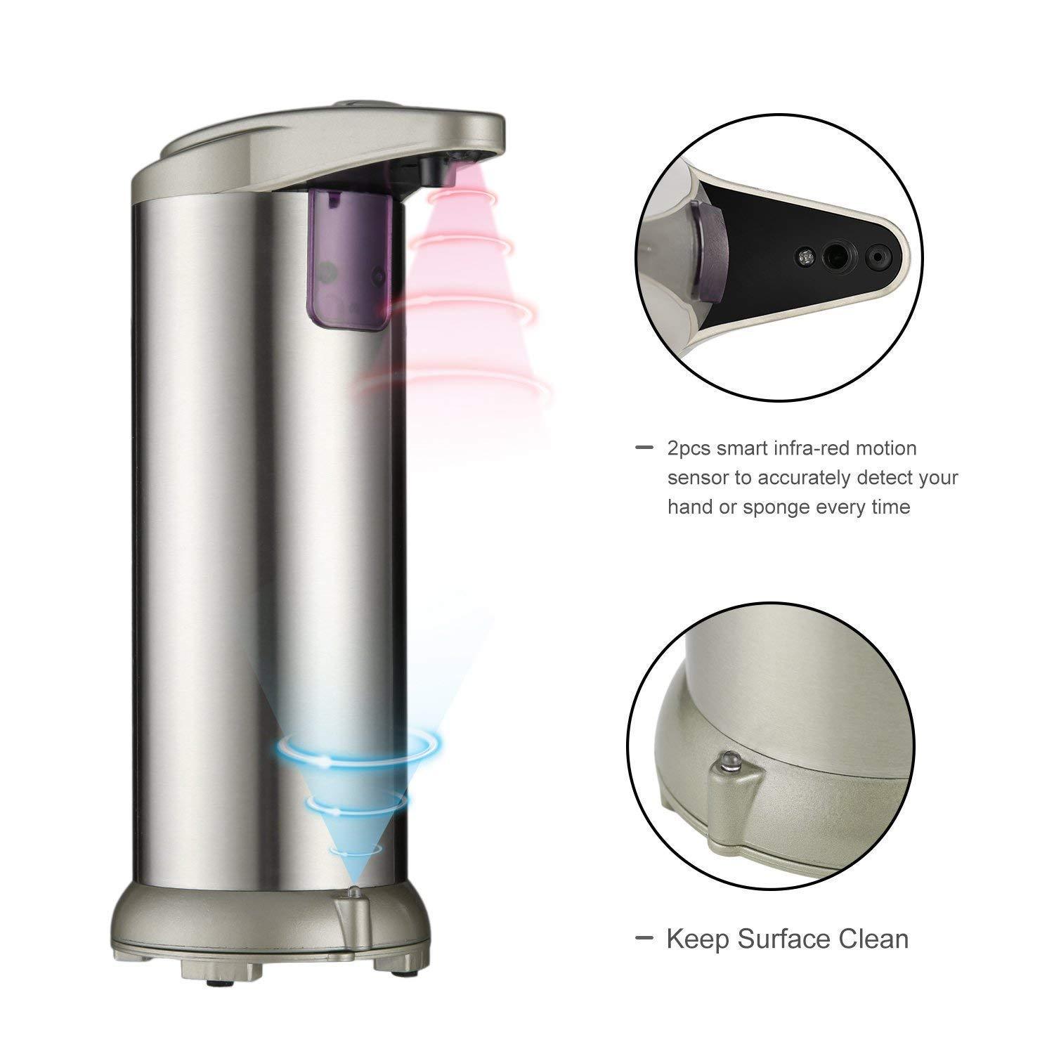 Automatique en acier inoxydable main savon distributeur | | | Supérieure
ab7684 Automatique en acier inoxydable main savon distributeur | | | Supérieure
ab7684