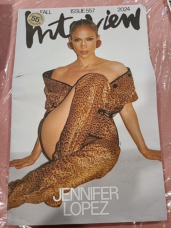 INTERVIEW Magazine, Fall Issue 557, Jennifer Lopez, Happy 55th Birthday!