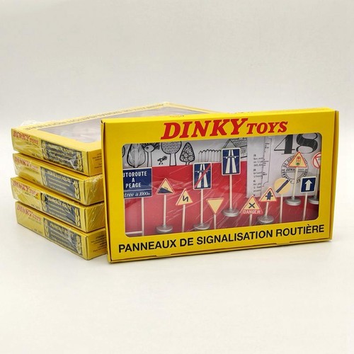 Atlas Dinky Toys 593 12 SEGNALI STRADALI Modelli Lotto Di 5Pz - Foto 7 di 7