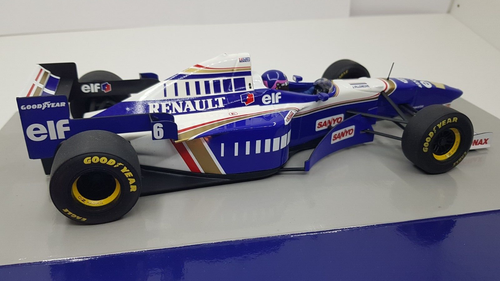 Paul's Model Art Williams FW18 Jacques Villeneuve 180960006 1996 1:18 F1 - Bild 6 von 11