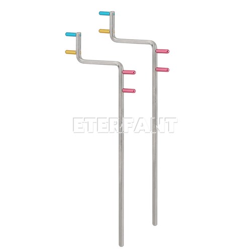 2PC Universal Aiming Arm Color Coded Rinn XCP-ORA Style X-Ray Positioning System - Picture 1 of 16