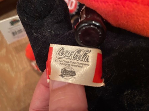 Vintage 2002 #8, #9, #20 NASCAR Coca Cola Racing Family Plush Team Bears w/Tags - Picture 5 of 7