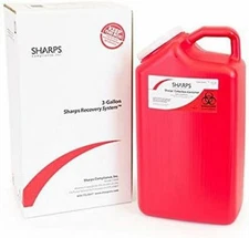 Sharps 3 Gallon Recovery System - Disposable By Mail