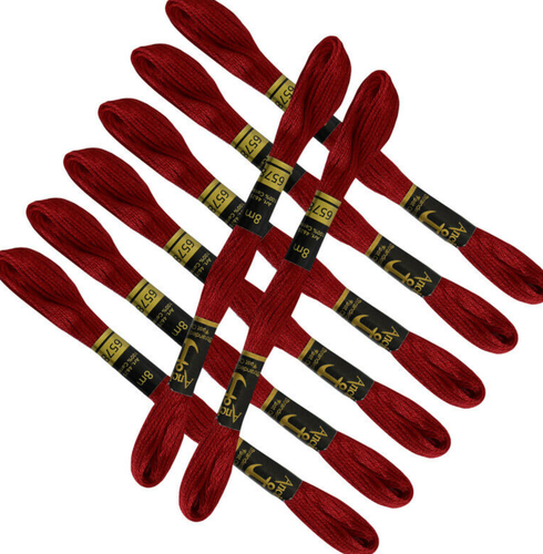 Anchor Thread Cross Stitch Hand Embroidery Cotton Red Craft Sewing,25 Skein - Picture 3 of 6