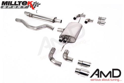 Milltek Defender 110 3.0 I6 P400 OPF GPF Non OPF GPF Back Exhaust SSXLR100 - Picture 1 of 2