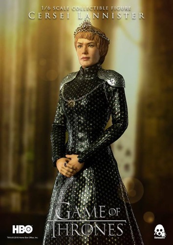 Nueva figura coleccionable Threezero escala 1/6 de Juego de Tronos Cersei Lannister - Imagen 5 de 11