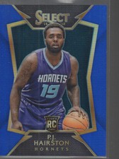 P.J. HAIRSTON 2014-15 PANINI SELECT BLUE PRIZMS  ROOKIE CARD #82 /249