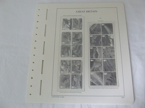 LIGHTHOUSE GREAT BRITAIN ILLUSTRATED STAMP ALBUM LEAVES, YEARS TO 2019 - Picture 35 of 96