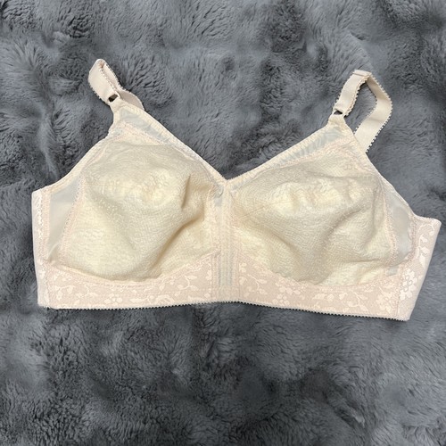 PLAYTEX 18 Hour Sensational Support Bra Size 44 C Beige 0020/0027/2700 Wireless