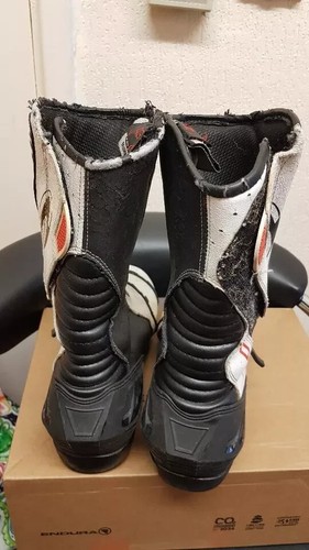Richa Hipora Men's Black And White Breathable Waterproof Motorcycle Boots.. - Picture 5 of 22
