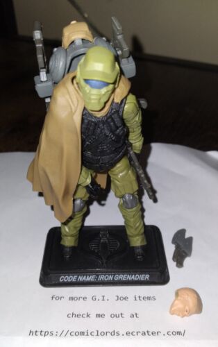 G.I. Joe Trooper V2B 100% Complete Retaliation GIJOE GI JOE Troop Builder