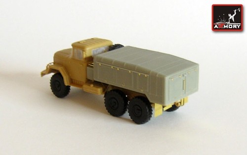 Armory AR M72305b Scale 1/72 AKZS75M-131P soviet airfield oxygen tankeron ZiL131 - Picture 7 of 9