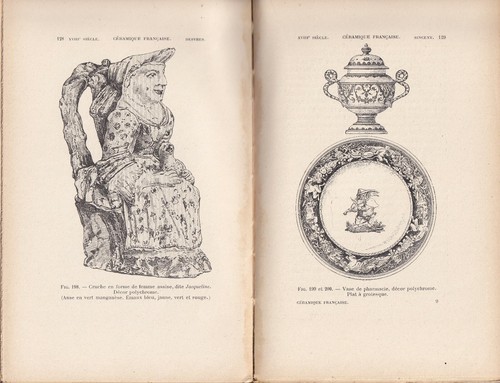 La CÉRAMIQUE Française de Roger PEYRE Monogramme Faïence Porcelaine Dessins 1910 - Picture 8 of 12
