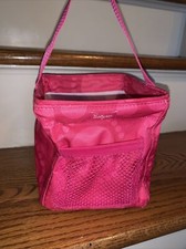 THIRTY ONE 31 Hot Pink Fuchsia Tote Satchel Carry All With Pockets   198