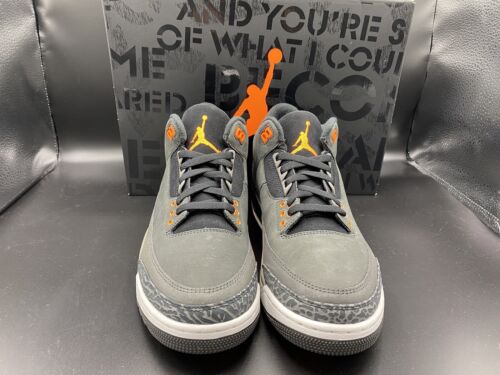 Size 10.5 - Jordan 3 Retro 2023 Mid Fear - Picture 3 of 9