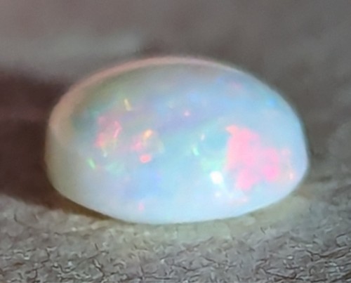 0,65ct Light Opal Red Multicolor Oval Coober Pedy! - Bild 12 von 12