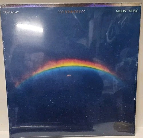 LIMITED EDITION COLDPLAY MOON MUSIC SPOTIFY FANS FIRST GREEN VINYL ECORECORD - Picture 2 of 2